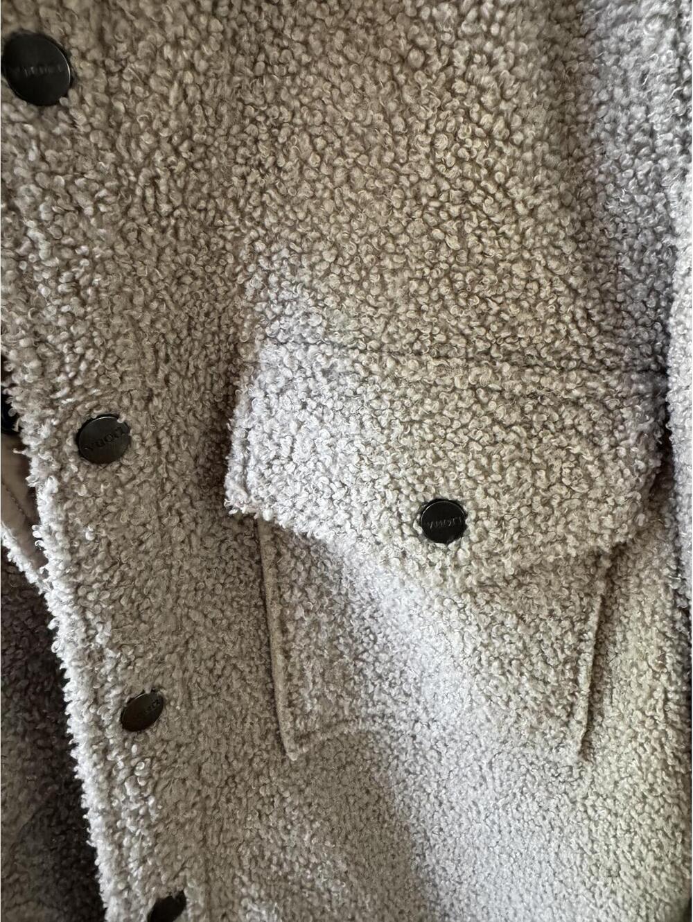 Vuori Women's Sycamore Sherpa Shirt Jacket / Shacket - Size L - Picture 3 of 9